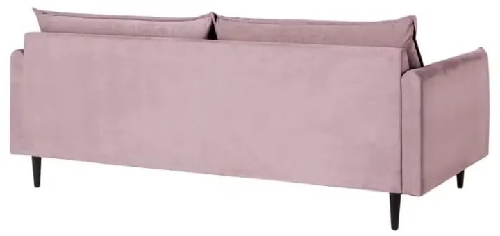 Lawendowa aksamitna sofa 203 cm Juli – Ropez