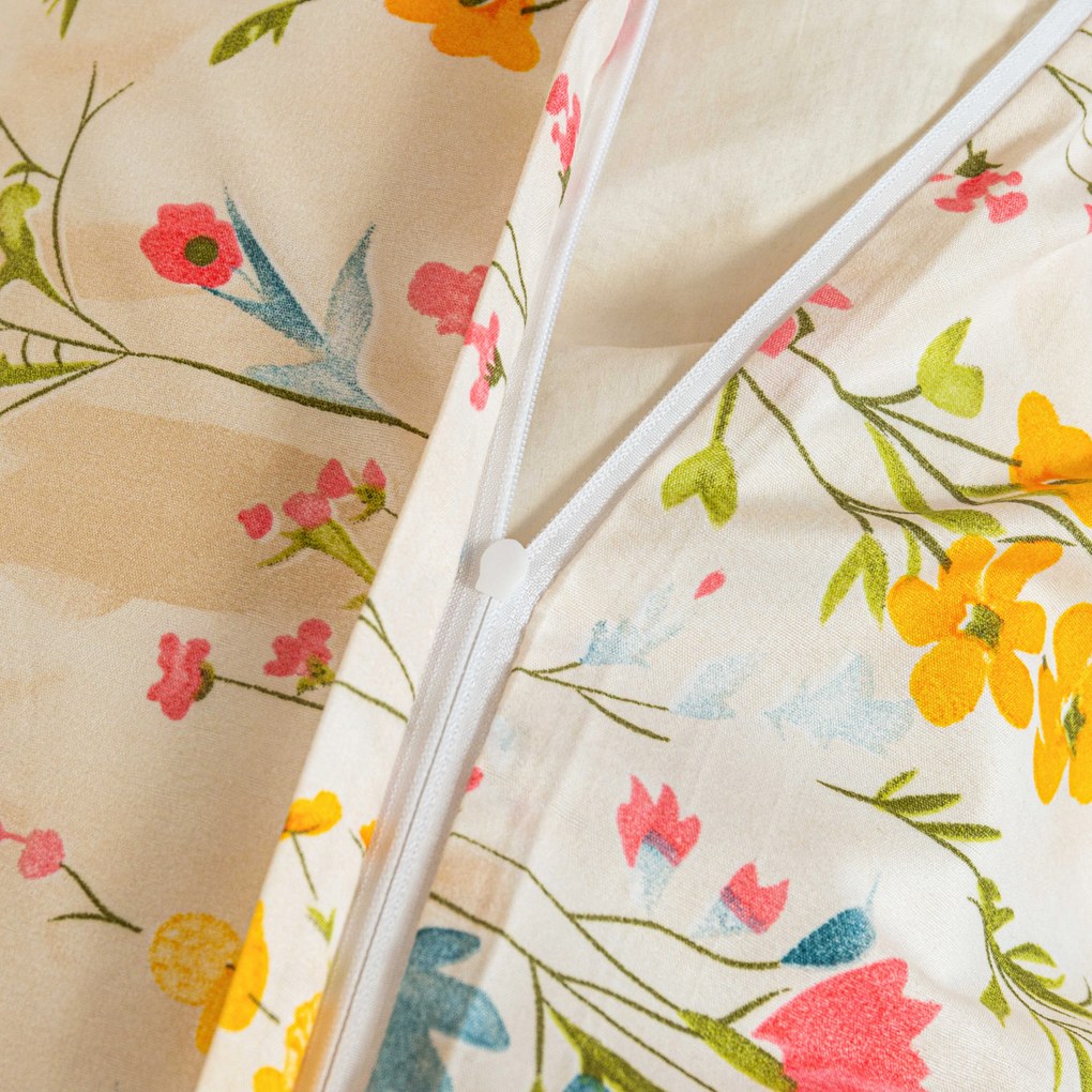 PrzytulneMieszkanie.pl PrzytulneMieszkanie.pl Pościel z mikrofibry MILLEFLEUR kolorowa Rozmiar pościeli: 2 szt 70 x 90 cm | 200 x 220 cm