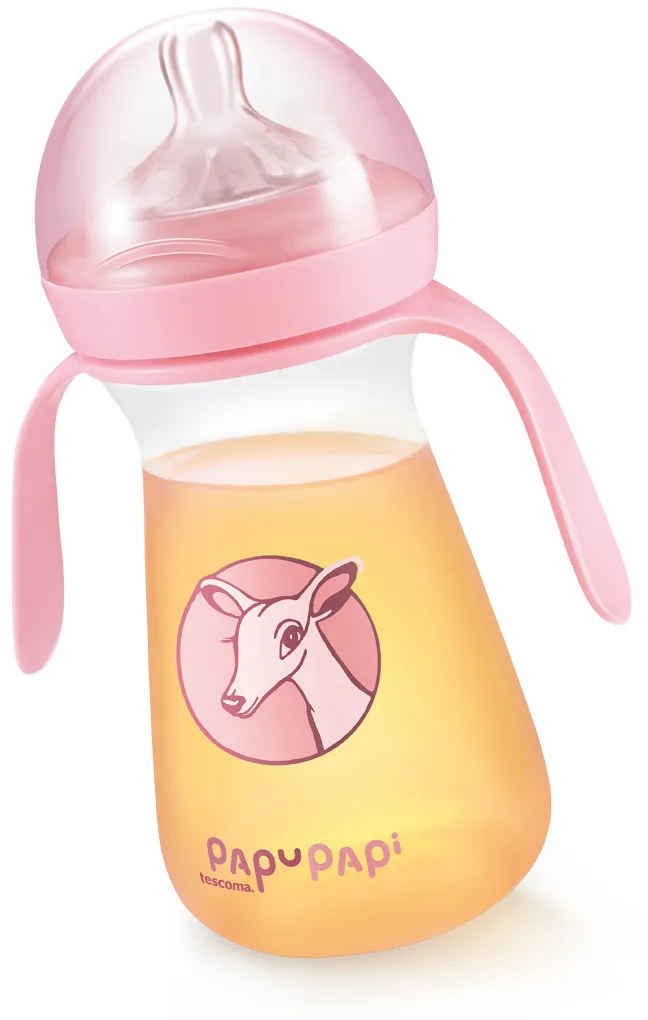 Tescoma Butelka PAPU PAPI 250 ml, różowa, 250 ml