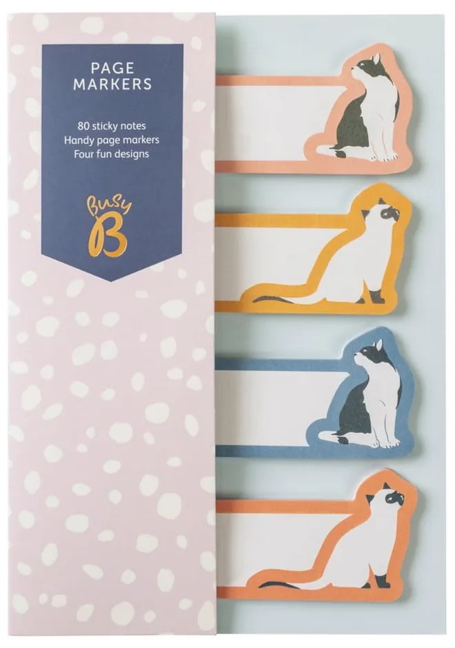 Naklejki-zakładki Cats – Busy B