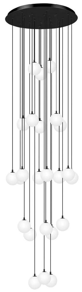 Wysoka lampa wiszaca, żyrandol do ekskluzywnych klatek schodowych Aspen 24B