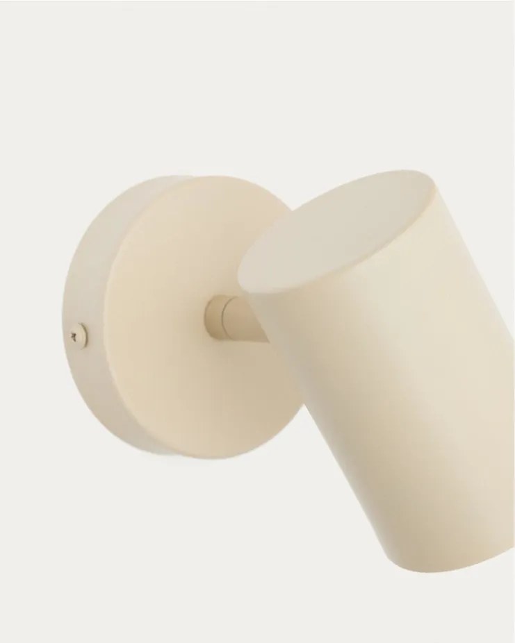 Beżowy metalowy kinkiet Manie – Kave Home