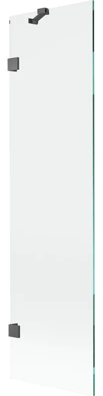 Mexen Lunar parawan nawannowy 1-skrzydłowy 50 x 150 cm, transparent, gun gray szczotkowany - 897-050-000-66-00