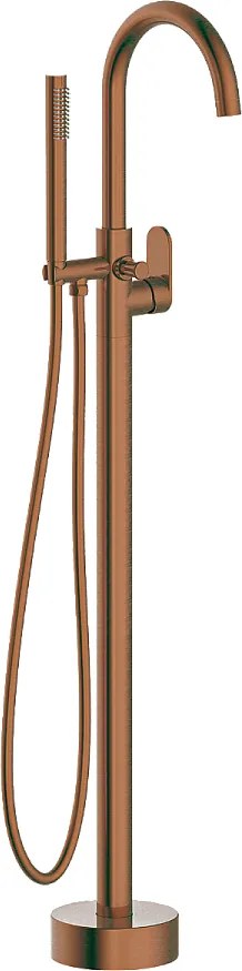 Charme II kolumna mechaniczna do wanny wolnostojącej szczotkowana miedź - Essebagno