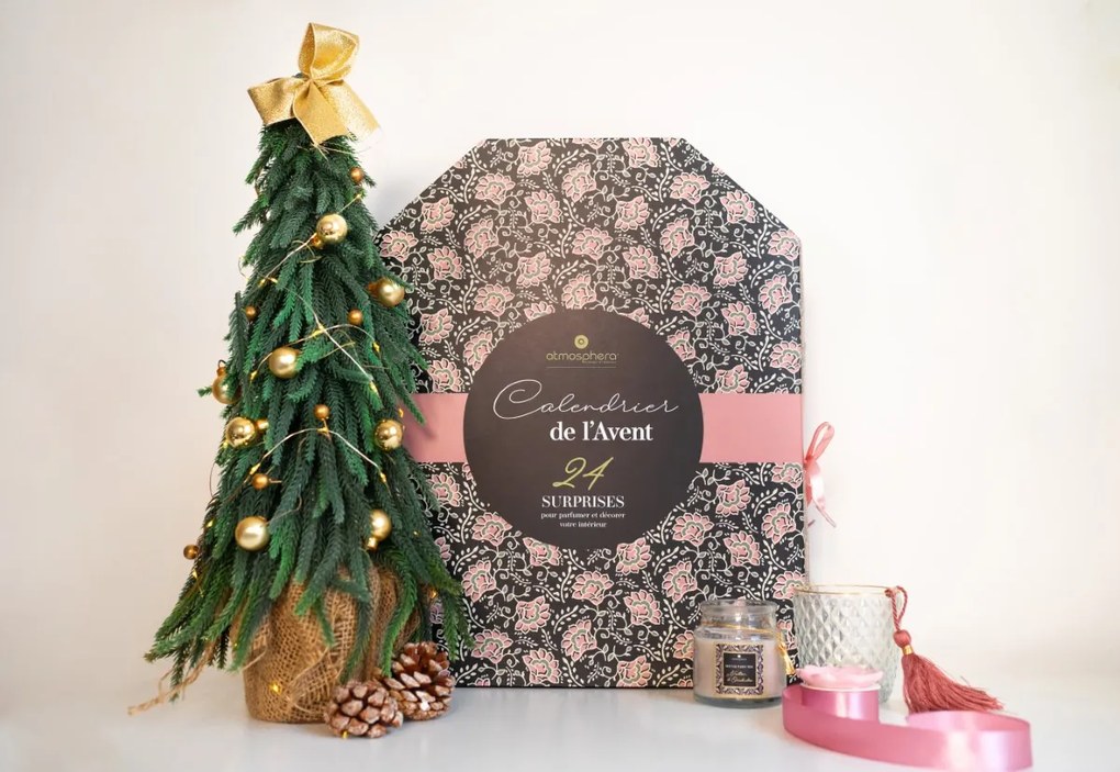 Kalendarz adwentowy ze świeczkami