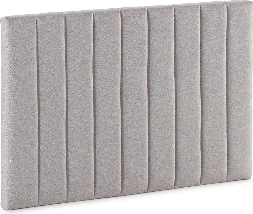 Szara tapicerowana głowica łóżka Eris 90x60 cm