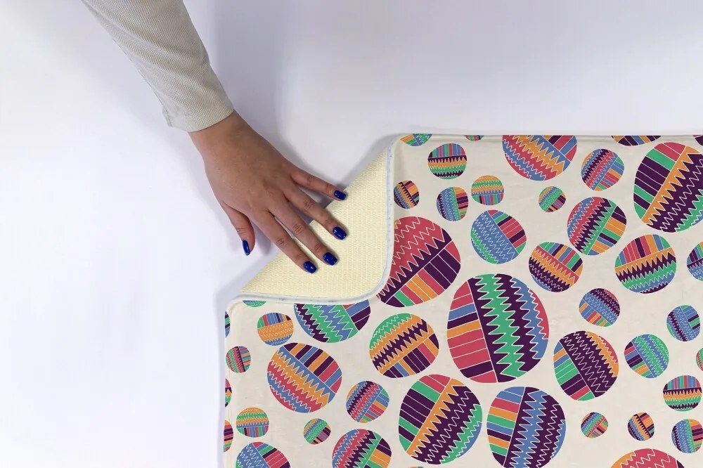 Dywanik łazienkowy Dywanik łazienkowy Kolorowe Kropki  Abstrakcja