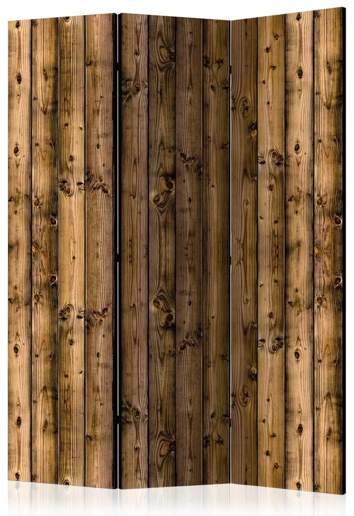 Parawan jednostronny Tła i desenie 135x172 cm 3-częściowy brązowy ARTGEIST B