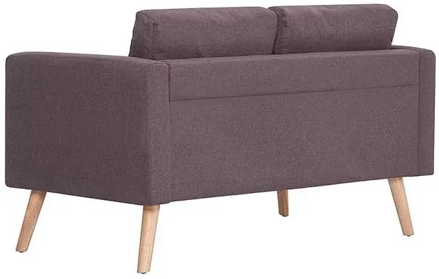 Dwuosobowa kanapa w kolorze taupe - Imex 2X