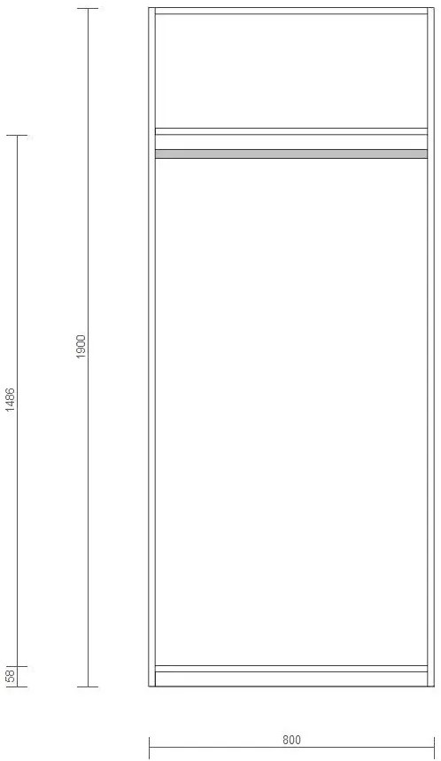 Szafa do pokoju dziecięcego W4-T53