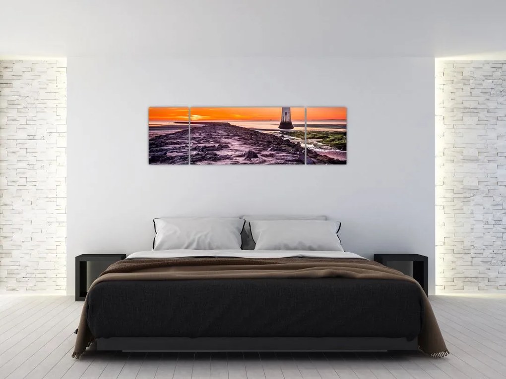 Obraz latarni morskiej (170x50 cm)