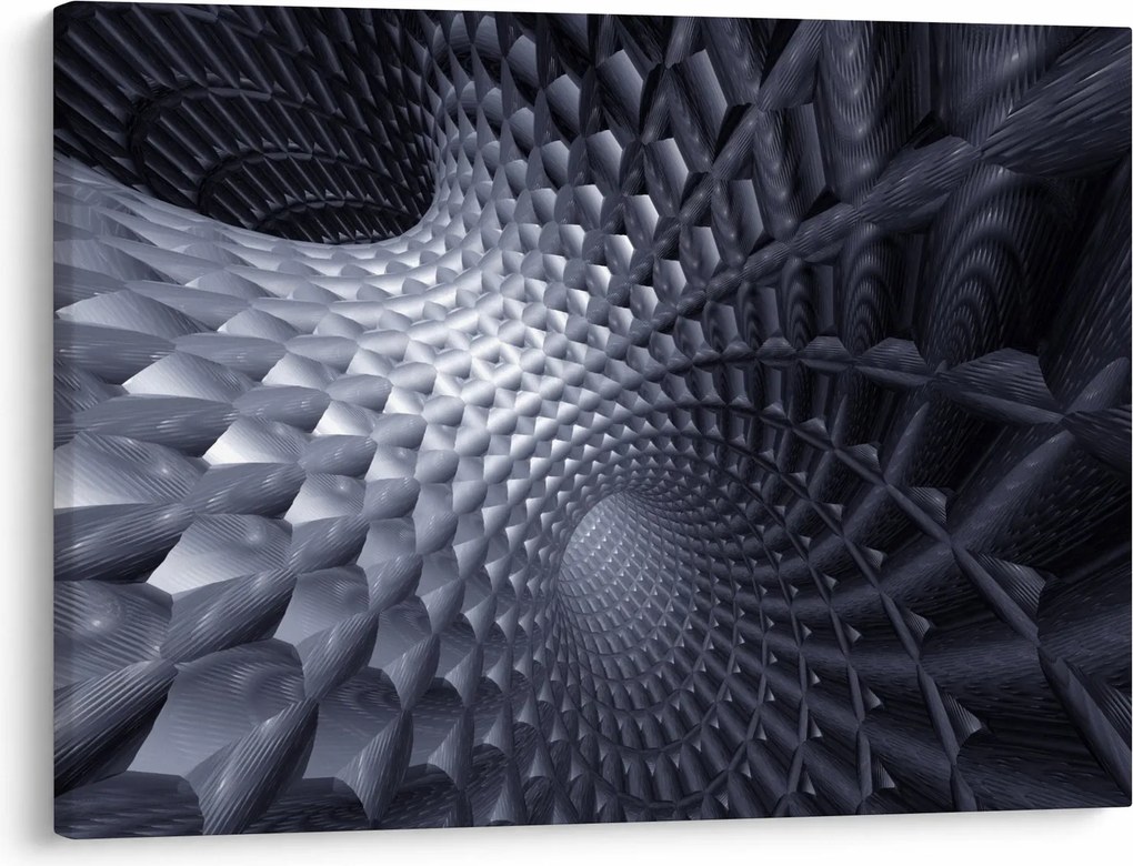 Obraz - Abstrakcja 3D (70x50 cm)