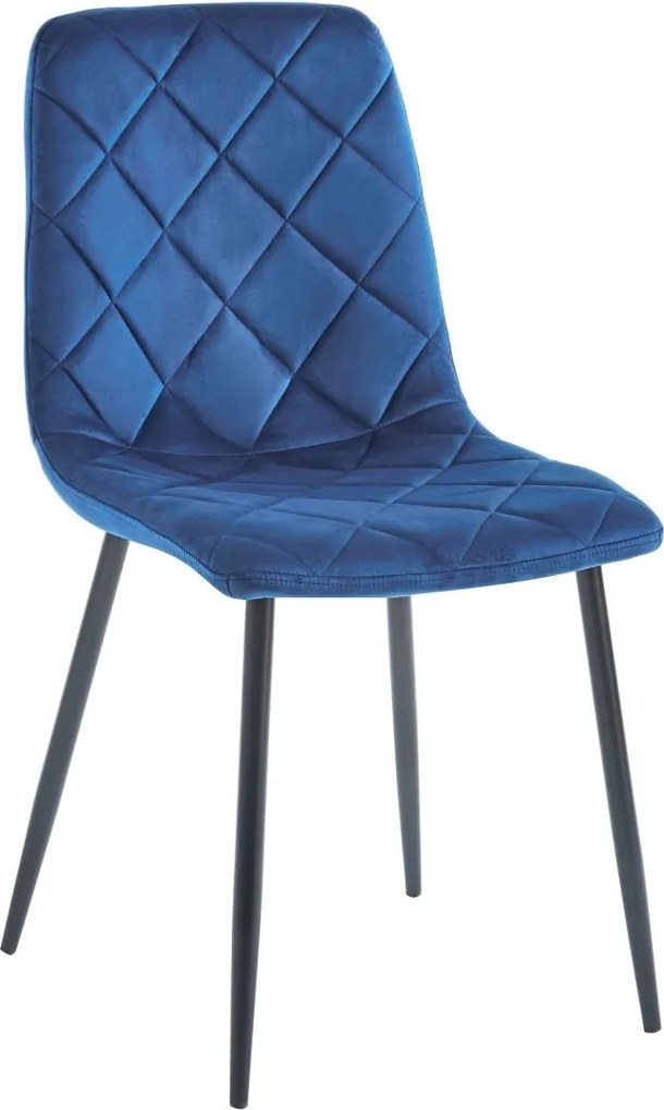 Aksamitne krzesło do jadalni K6-FX, tkanina velvet