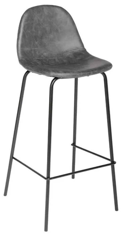 Stołek barowy VLADI, krzesło na podwyższeniu, VINTAGE, wysokość: 95 cm