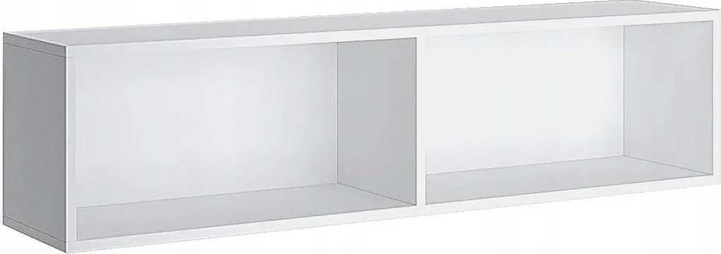 Biała Minimalistyczna Półka Ścienna G8-H06