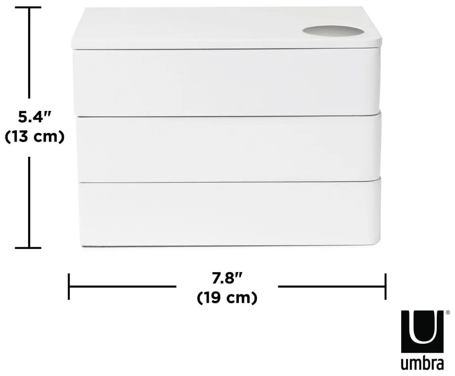 Szkatułka na biżuterię Spindle – Umbra