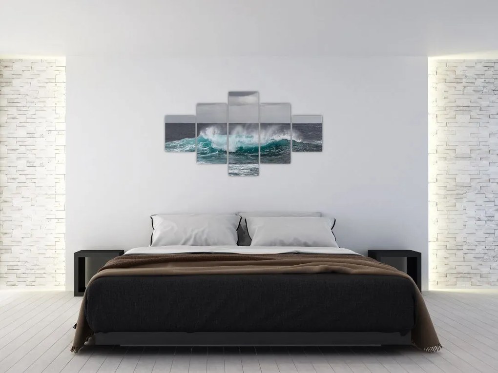 Obraz - Fale w oceanie (125x70 cm)
