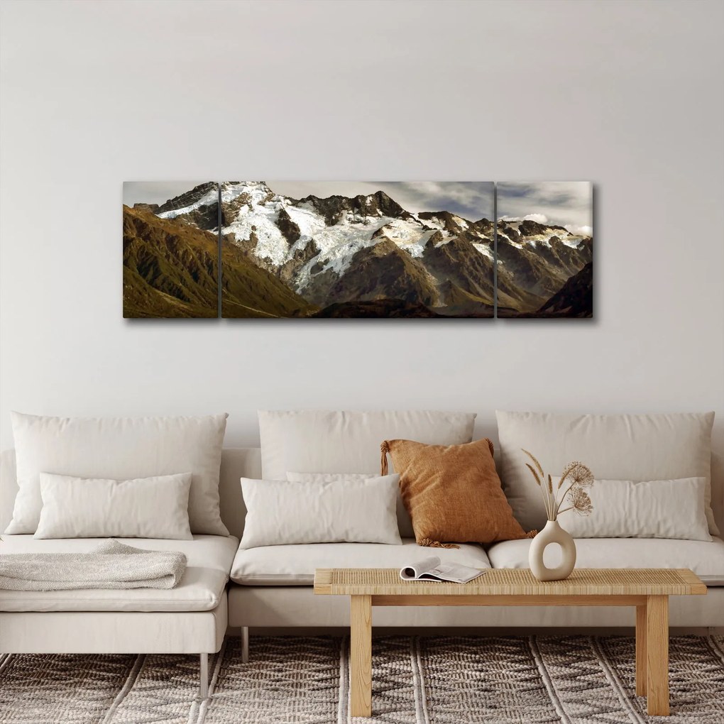 Obraz góry Sefton, Nowa Zelandia (170x50 cm)