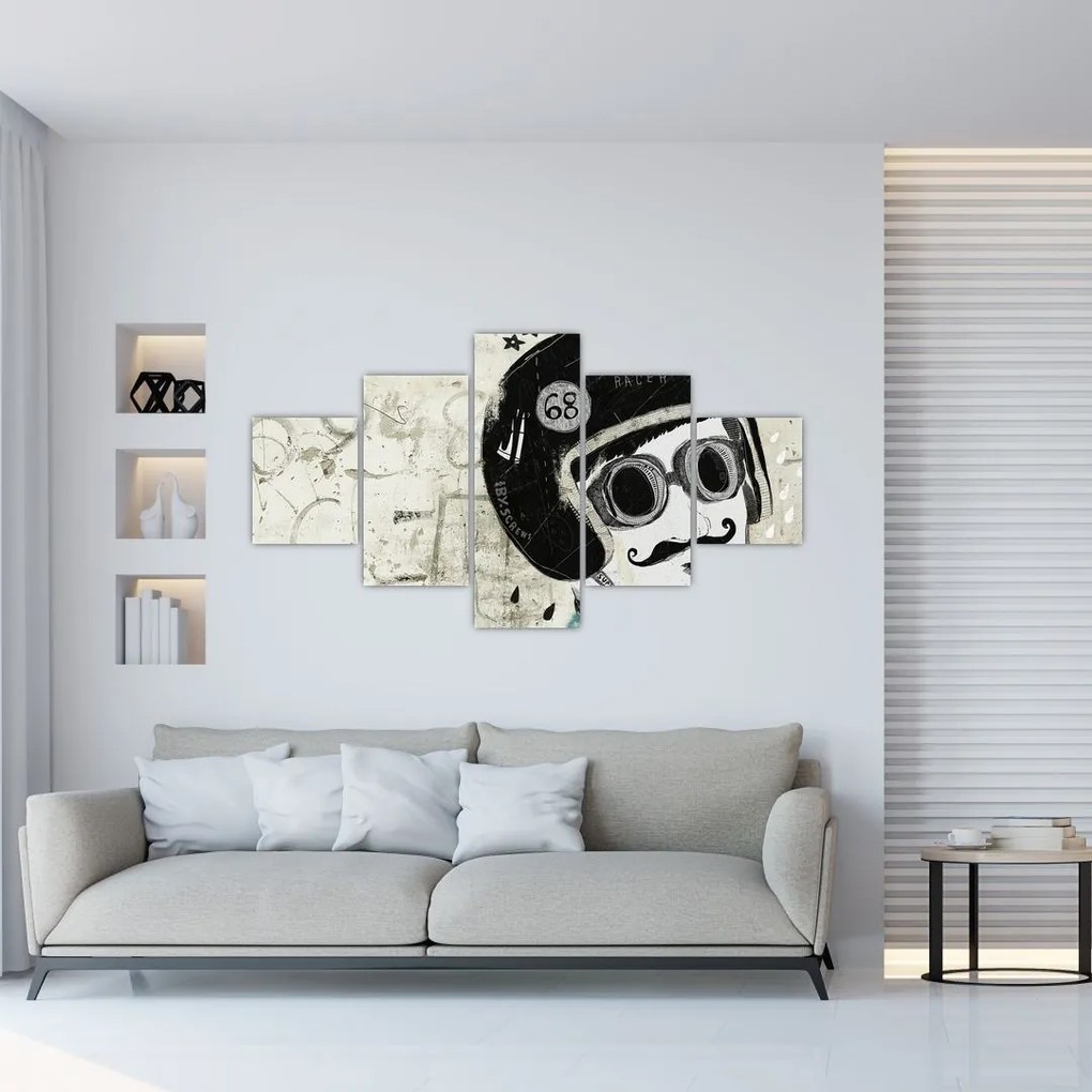 Obraz - Zawodnik (125x70 cm)