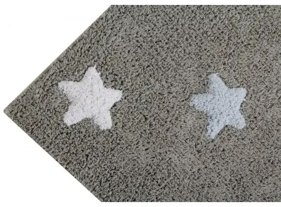 Dywan dziecięcy TRICOLOR STAR 120x160 szary/niebieski LORENA CANALS