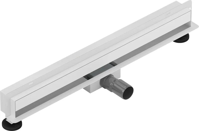 Mexen Flat Wall odpływ liniowy ścienny 2w1 50 cm, biały - 1230050