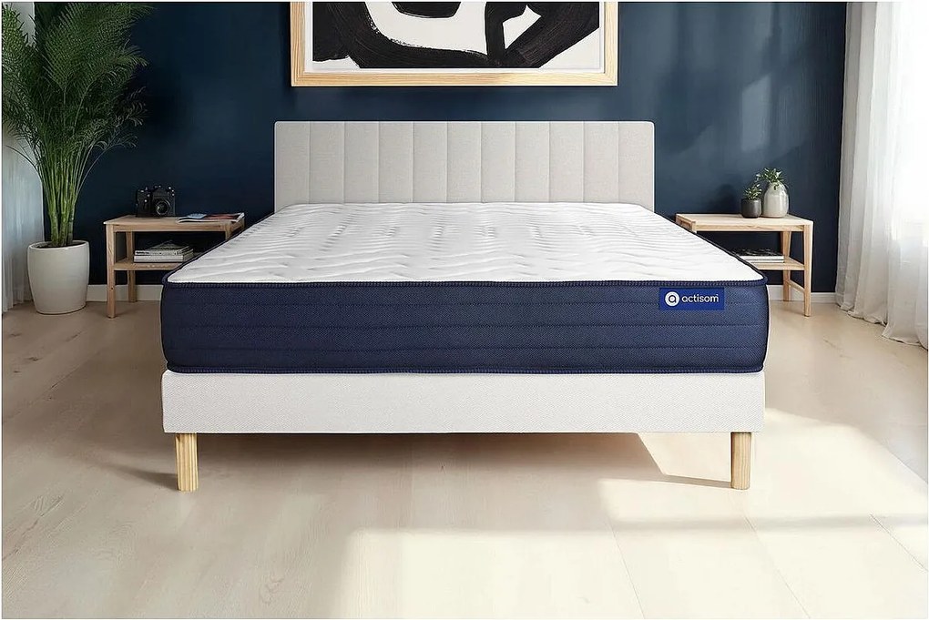 Materac Actilatex life 90x190cm + zestaw podstawa lózka