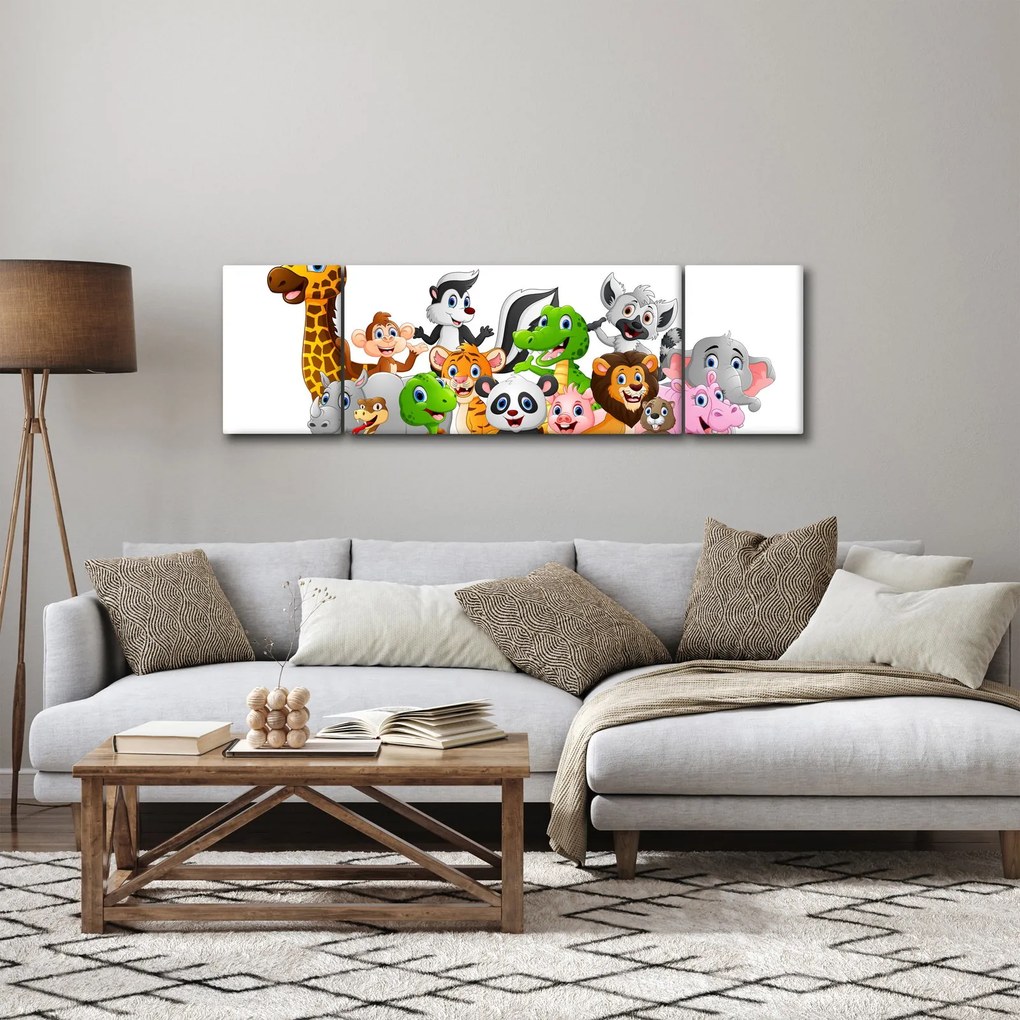 Obraz zwierząt (170x50 cm)