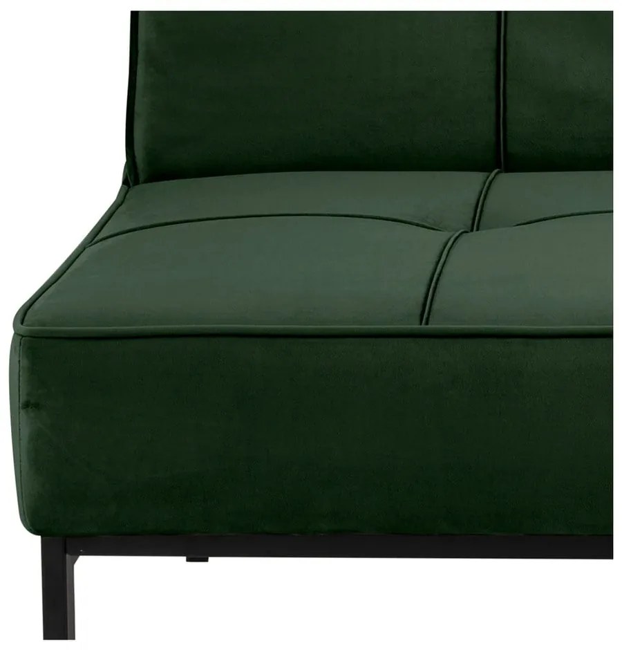 Zielona sofa rozkładana Actona Perugia