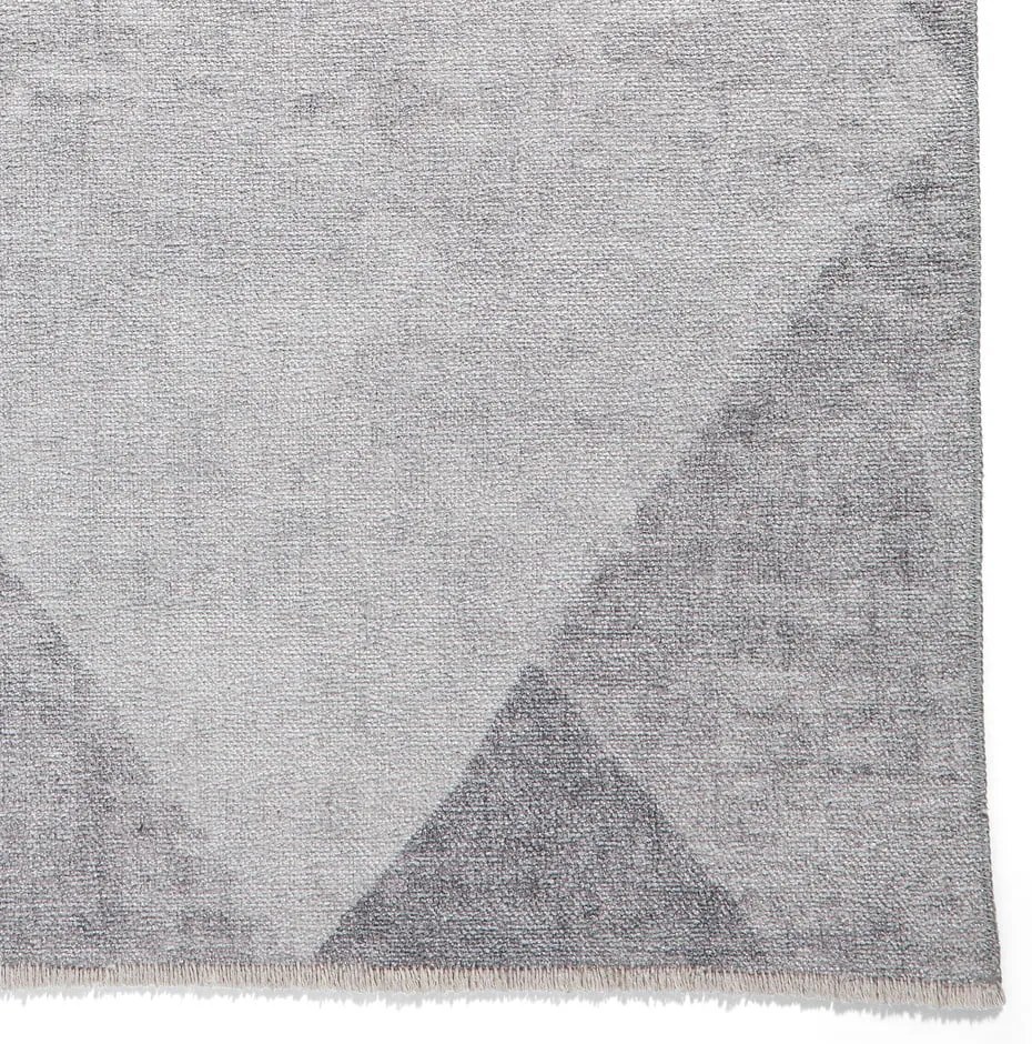 Jasnoszary dywan z mieszanki bawełny odpowiedni do prania 152x230 cm Whisper – Think Rugs