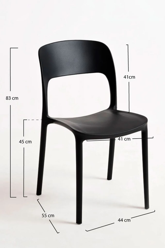 Zestaw 4 Krzese Inis