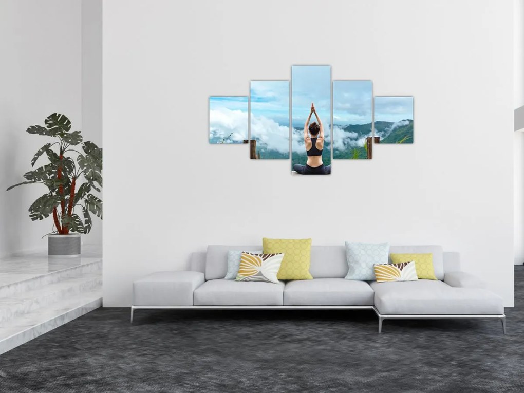 Obraz - Joga (125x70 cm)