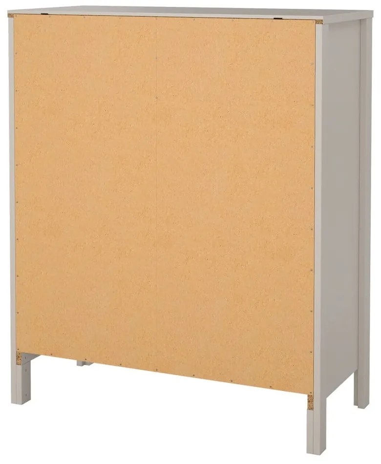 Szarobeżowa komoda 82x99x38 cm Madrid – Tvilum