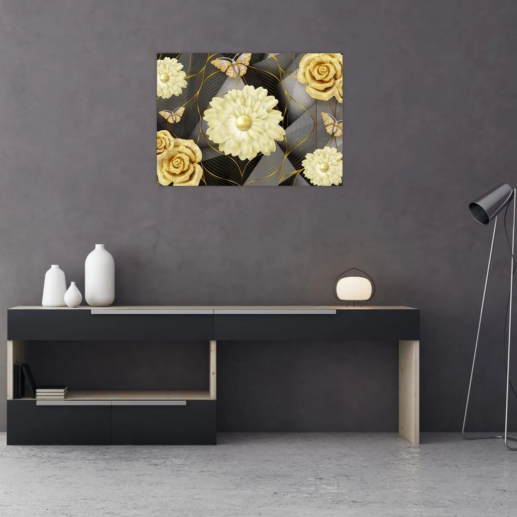 Obraz na szkle - Decor II. (70x50 cm)