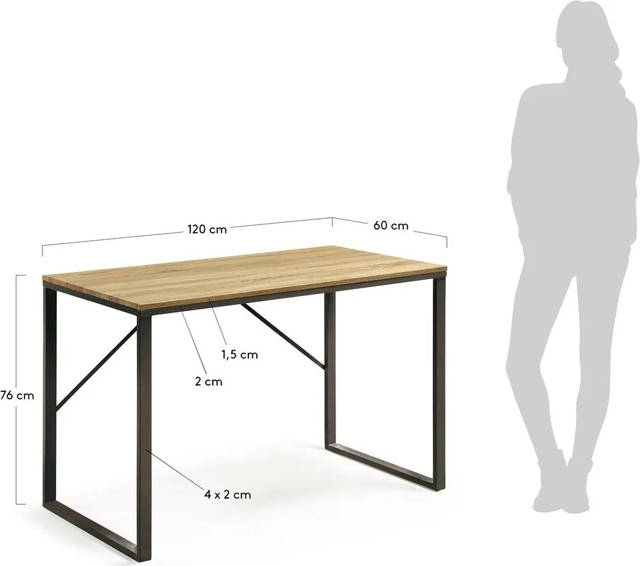 Biurko 60x120 cm Talbot – Kave Home