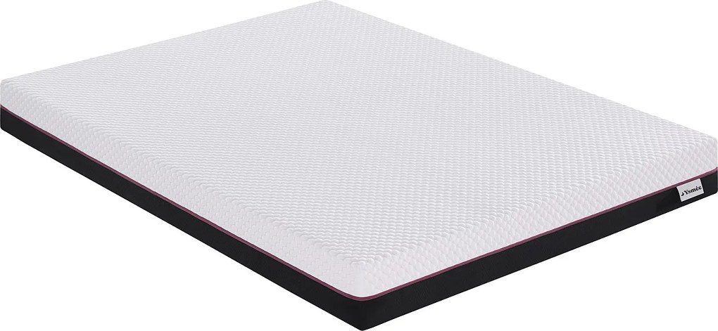 Materac 120 x 190 cm pianka z pamięcią kształtu o grubości 18 cm - RYZE marki YSMÉE