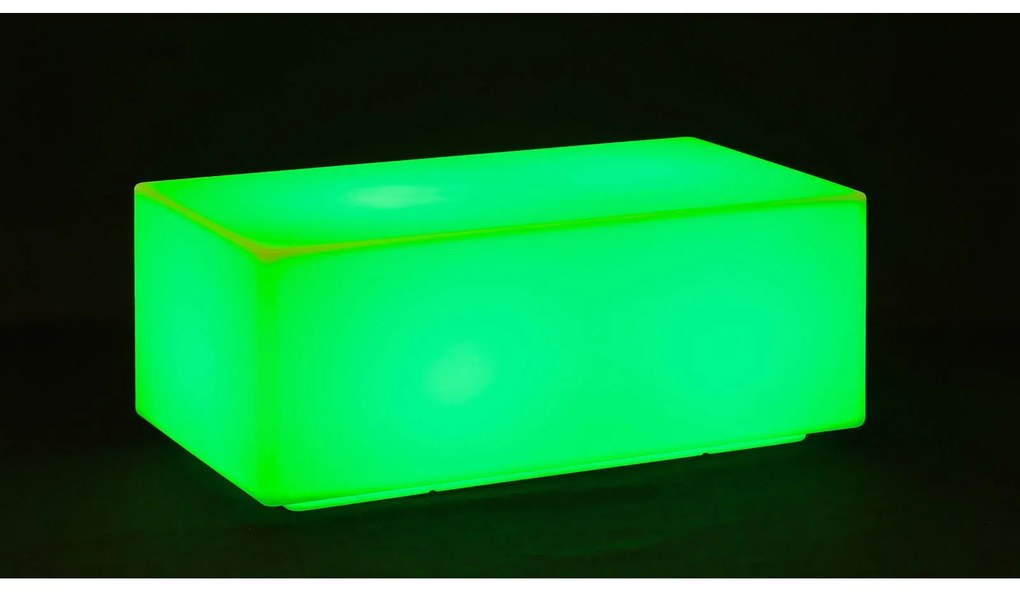 Stół z oświetleniem LED, 48 x 120 x 66 cm