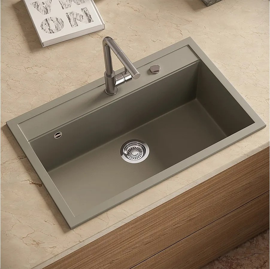 Zlewozmywak beton 80x51x20 sydney