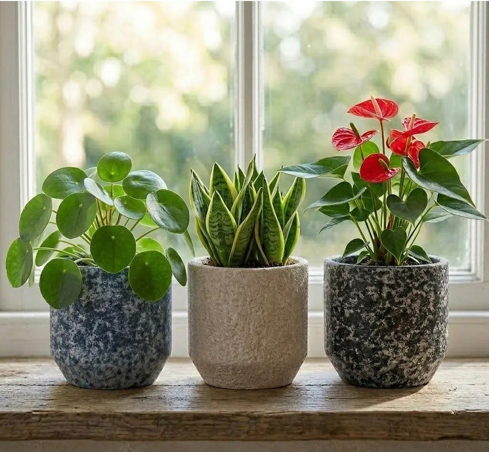 Ceramiczna ręcznie wykonana osłonka na doniczkę ø 14 cm Almada – Ego Dekor