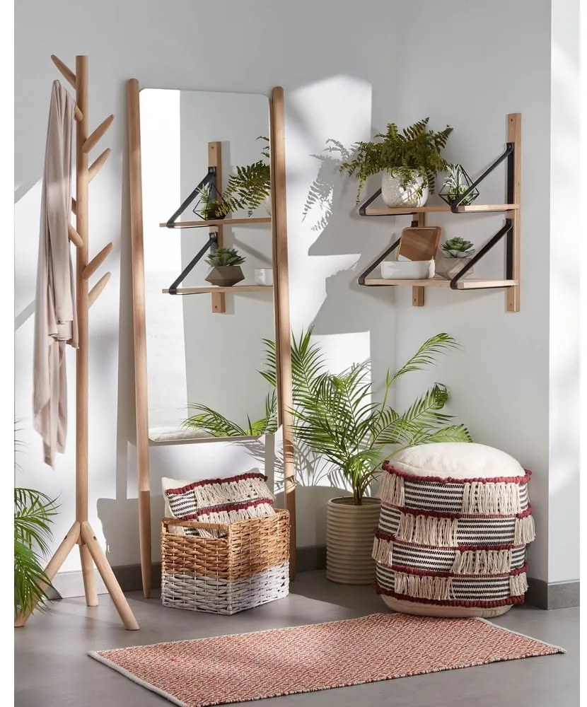 Wieszak z drewna brzozowego Kave Home Natane