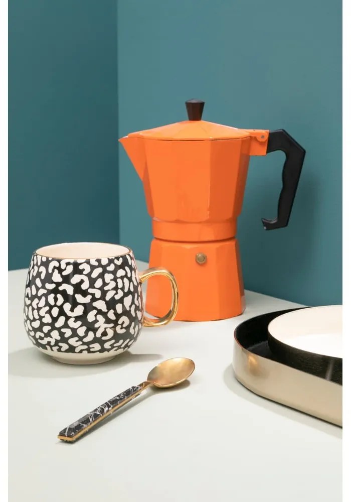 Kamionkowe kubki w czarno-złotym kolorze zestaw 2 szt. 330 ml London – Premier Housewares