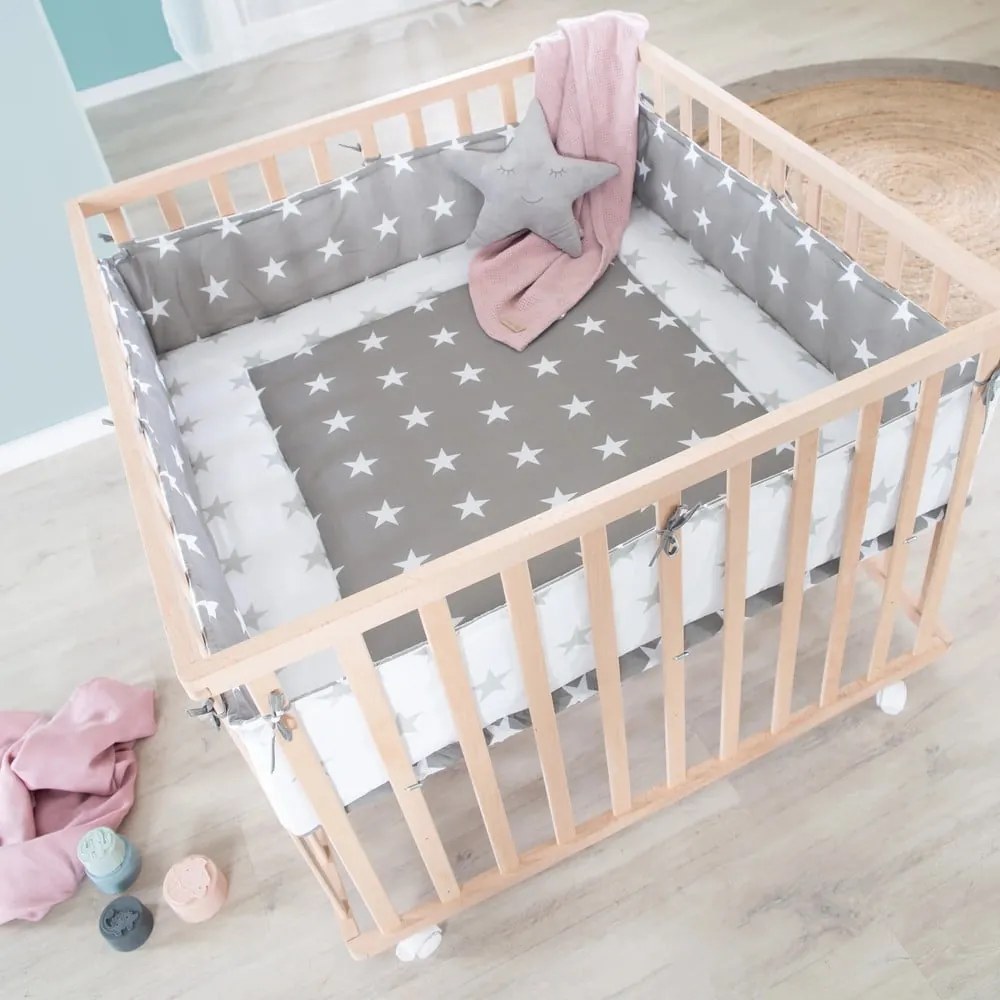 Naturalny kojec dla dzieci 100x100 cm – Roba