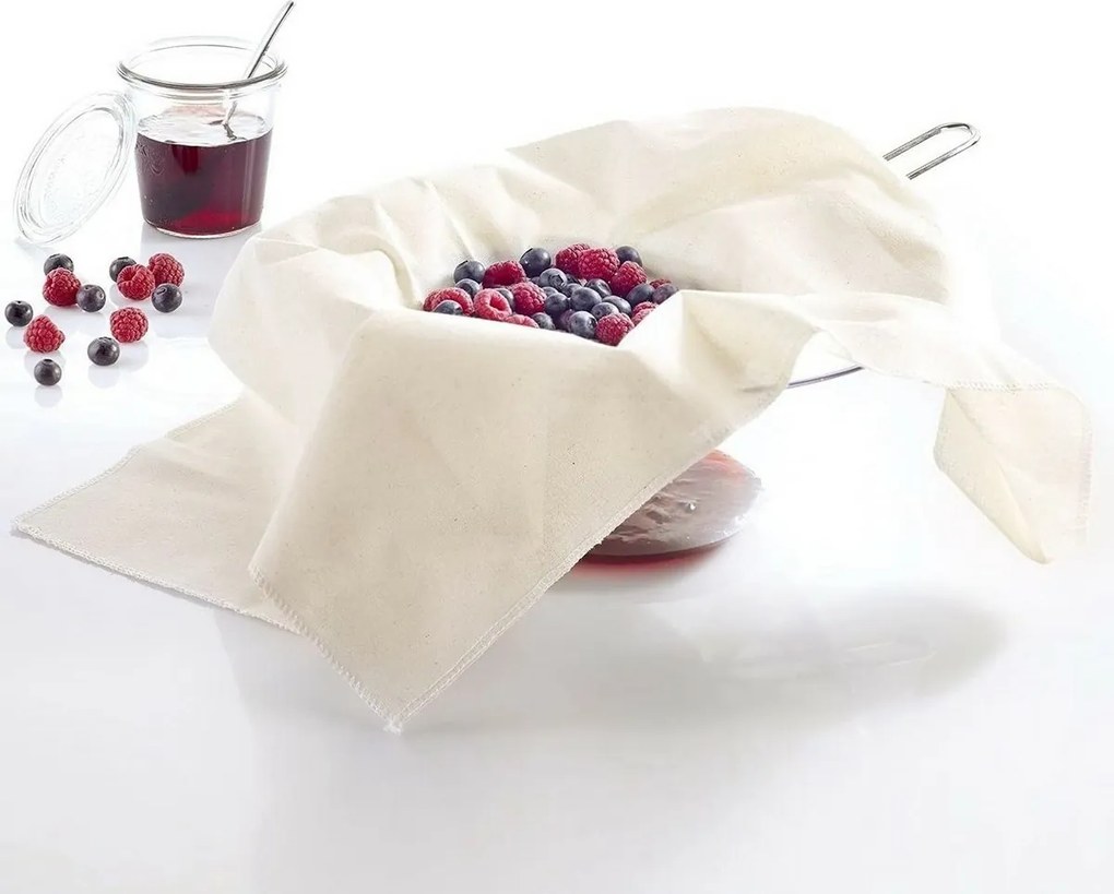 Westmark Płótno do cedzenia z czystej bawełny, 60 x 60 cm