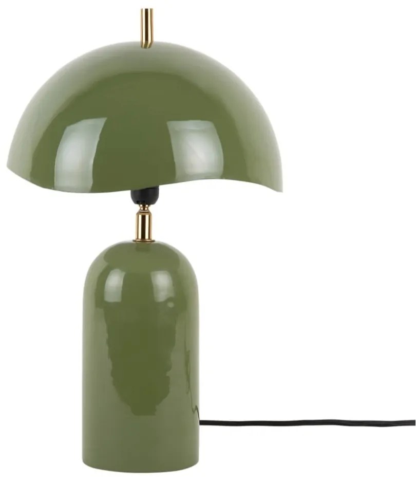 Ciemnozielona lampa stołowa (wysokość 41 cm) Querido – Leitmotiv