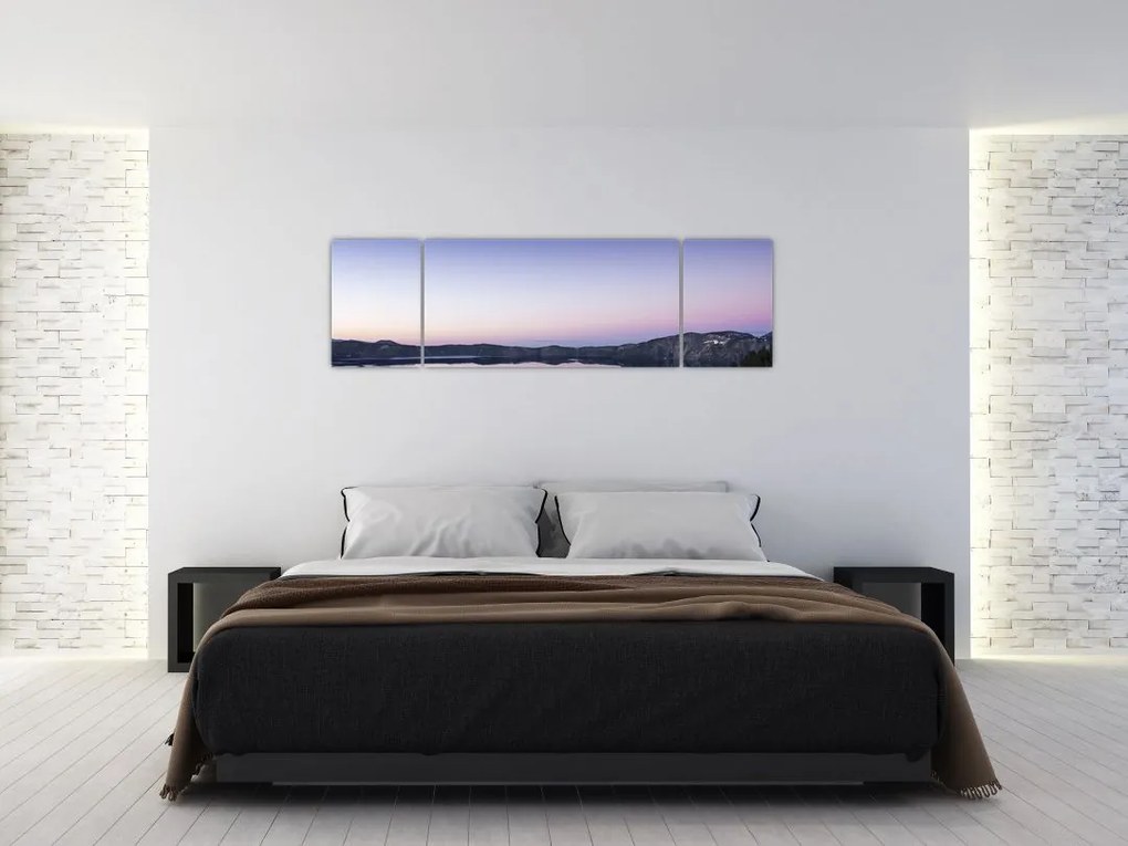 Obraz jeziora (170x50 cm)