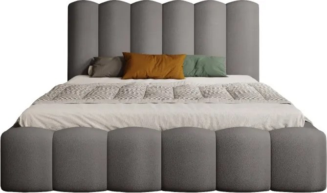 Łóżko Mona V 140 w tkaninie Magic Velvet 2217