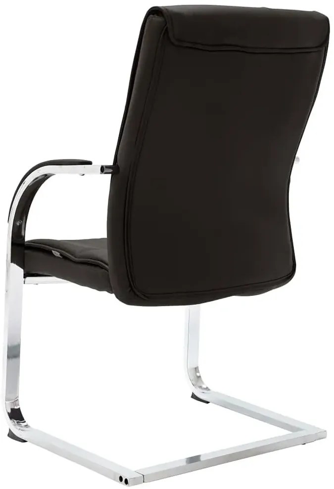 Ergonomiczny Fotel Czarny Konferencyjny Z7-C02