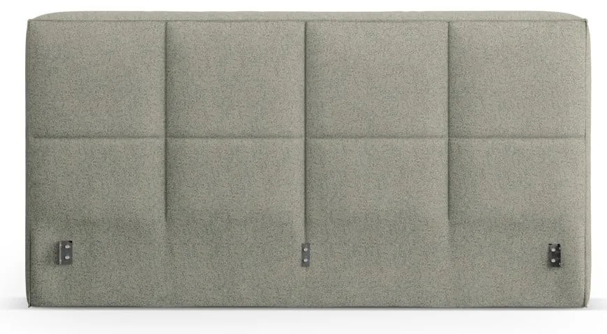 Zielony tapicerowany zagłówek 150,5x100 cm Darren – Micadoni