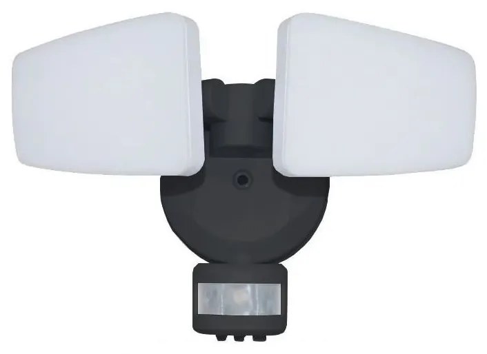 Naświetlacz zewnętrzny LED z czujnikiem LED/24W/230V 3000/4000/6000K IP54 czarny