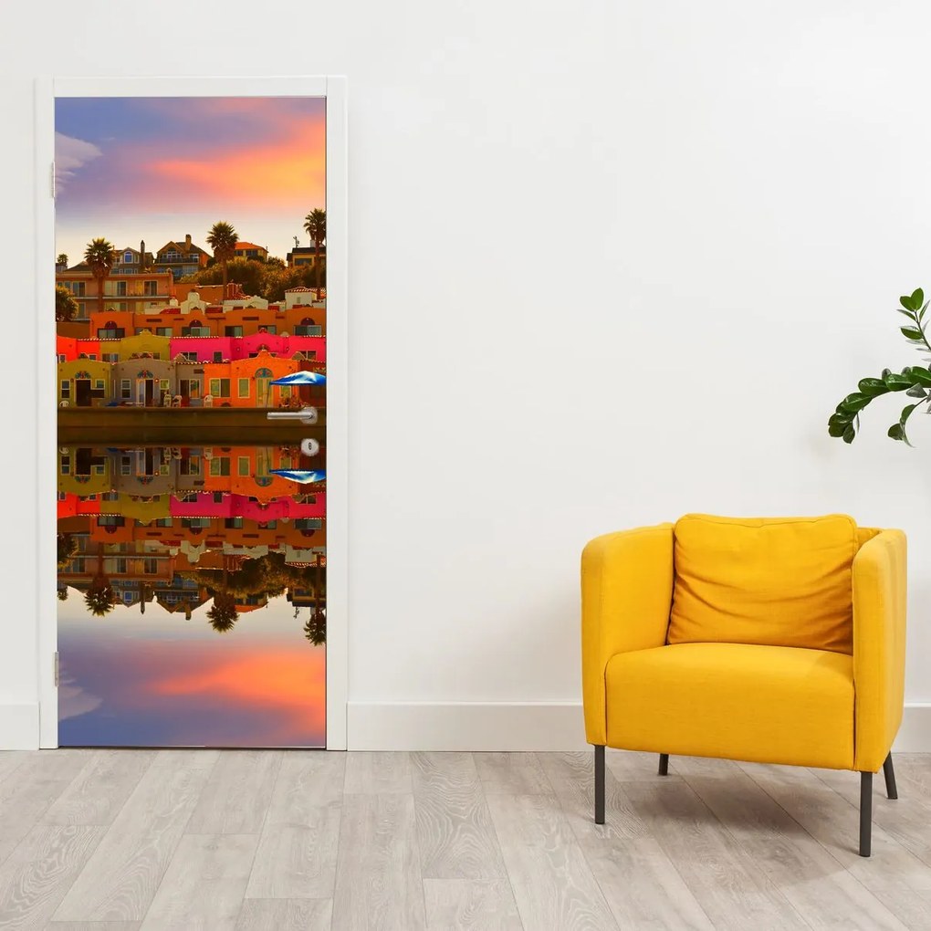Fototapeta na drzwi - Miejsce na letnie kąpiele (95x205cm)