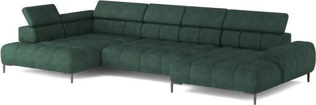 Narożnik PLAZA XL Prawostronny Elektryczna regulacja Tkanina MONOLITH 37 WERSAL